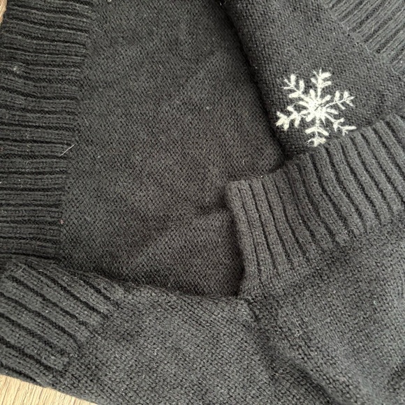 33 Degrees Sequin Unicorn Ugly Christmas Sweater with Tinsel & Bells - Picture 6 of 7